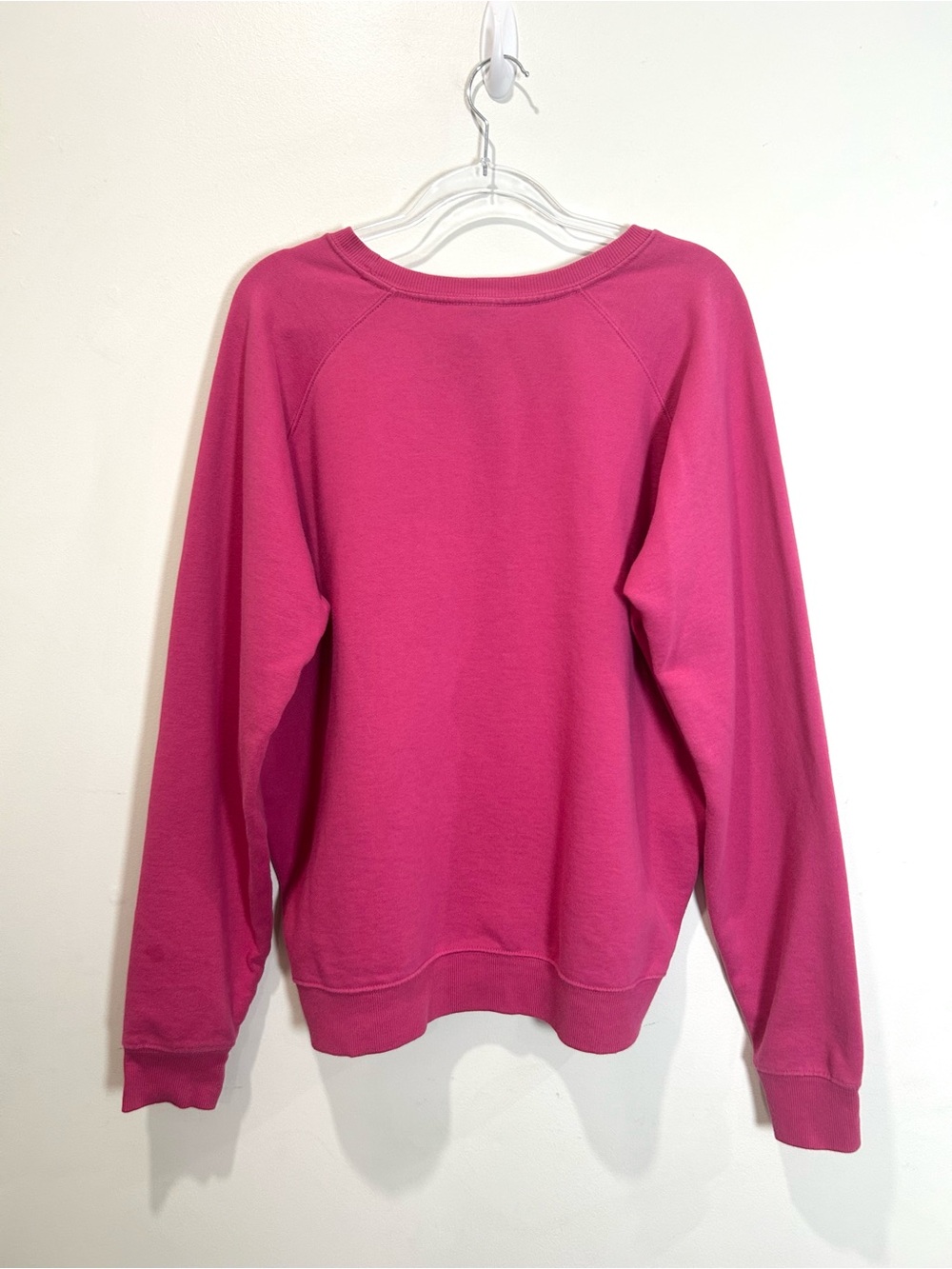 Anthropologie Zodiac Sweatshirt Aries Sz Large Pink Crewneck Pullover Lounge - Picture 10 of 11